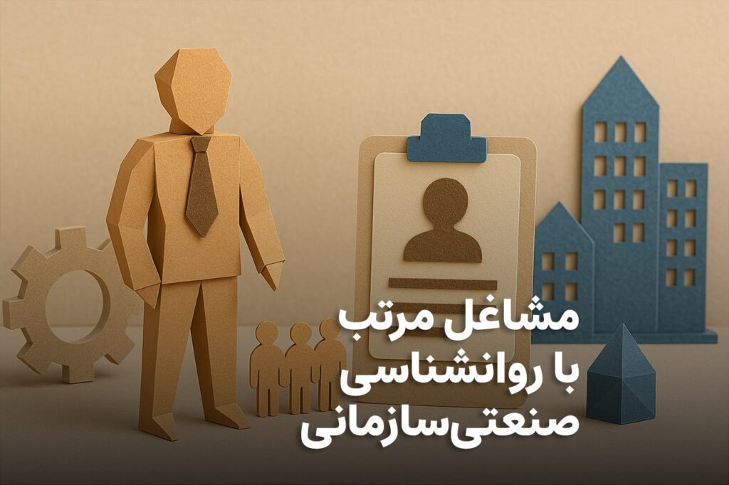 حرفه‌های مرتبط با روانشناسی صنعتی سازمانی - کلینیک ایران